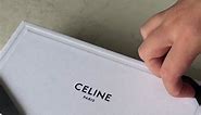 Unboxing my new Celine Sunglasses ☁️ #celinetriomphe #unboxing #celinesunglasses #celineunboxing