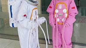 Hot sale factory price spaceman astronaut costume with helmet for adult