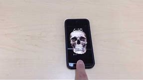 iPhone 5s Finger Print "Slide to Unlock" Speed Test