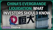 China's Evergrande liquidation is 'trillion dollar problem'