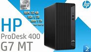 HP ProDesk 400 G7 MT 10th Gen Mid Tower PC | Unboxing