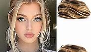 2PCS Cat Ears Hair Donut Chignon Claw Clip in Messy Hair Bun Mini Claw Clip in Updo Bun Extensions Wig Accessory Ponytail Hairpieces for Women and Girls