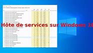Hôte de services sur Windows 10/11 : comment le désactiver
