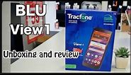 BLU View 1 Unboxing and Review For Tracfone