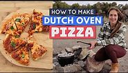 How to Make Dutch Oven Pizza while Camping (perfect every time!)