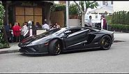Lamborghini Aventador S in Beverly Hills (w/ startup)