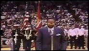 Marvin Gaye Sings the United States National Anthem at the 1983 NBA Allstar Game