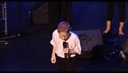 A 10 year-old autistic and blind boy singing. His voice shocked everyone.