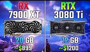 AMD RX 7900 XT vs RTX 3080 Ti | Test in 7 Games