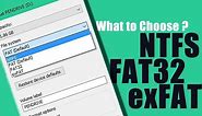 How to Convert NTFS, FAT32 or exFAT without Losing Data