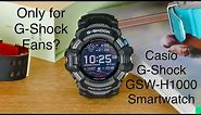 Casio G-Shock GSW-H1000 Smartwatch Review