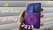 🎧 an ipod classic in 2023 | unboxing | nostalgia apple ipod