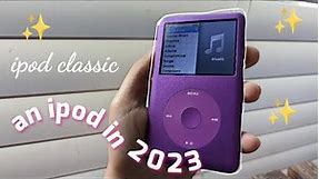 🎧 an ipod classic in 2023 | unboxing | nostalgia apple ipod
