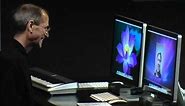 Apple CEO Steve Jobs demonstrates FaceTime on a Mac
