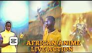 I made an African Anime Live Action on Capcut 😱