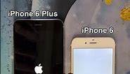 Fastest Restart ? - iPhone 6 vs iPhone 6 plus #shorts #iphone6 #iphone6plus