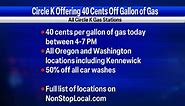 Circle K spreading holiday cheer with 40 cent gas discounts