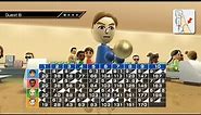 4 Guest Mii’s see who can Bowl the Best! (Wii Sports)