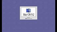 Mac OS 9.2.1 - Install and First Boot