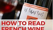 How to Decode French Wine Labels