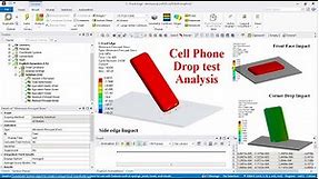 Cellphone Drop Analysis Using ANSYS (Explicit Dynamic)