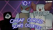 10 Cheap Cursed Scary Roblox Outfits