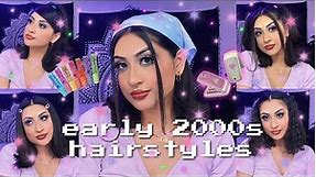 10 EARLY 2000s HAIR STYLES | Y2K inspired SHORT HAIR