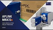 New APLINK MRX72e | New features for High-Resolution Inkjet Printers | UBSCODE