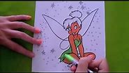 Disney Tinkerbell from Peter Pan! Printable Coloring Book Pages Fun!