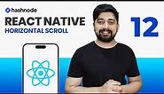 React Native Horizontal Scroll: A Complete Overview of Properties and Usage
