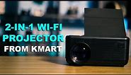 2-in-1 Wi-Fi Projector with DVD player from Kmart (unboxing/reviewing) | Random Items Review (2022)