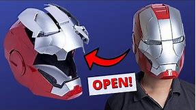 MK5 Iron Man Helmet that OPENS! [How To Make]