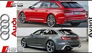 Audi RS6 vs Audi S6, S6 vs RS6, RS6 Avant vs S6 Avant Visual Compare