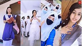 School College Cute Girl Funny Tiktok Video || Part 2 || Bangla New Funny Tiktok And Likee Video