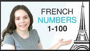 LEARN FRENCH NUMBERS 1-100 | COUNTING IN FRENCH 1-100