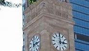 Brisbane City Hall Clock Tower chimes 3pm
