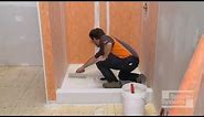 How to Install the full Schluter- KERDI - Shower Kit Together