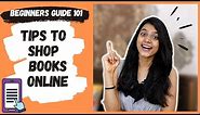 Beginners Guide 101- Tips to shop books online 💯👀 [ How to buy cheap books tips & tricks📚]