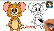 How to Draw Jerry Mouse | Tom & Jerry