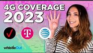 4G LTE Coverage in 2023 | AT&T vs T-Mobile vs Verizon