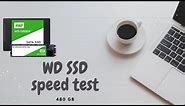 WD Green SSD I 480 GB I Speed test 2020
