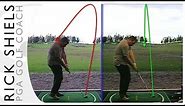 STOPPING HOOKED IRON GOLF SHOTS