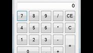 Visual Studio WinForm Windows Calculator Tutorial Example (C#)