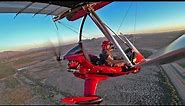 Sunset flight over the Arizona desert in a REVO trike - filmed with Sony FDR-X3000