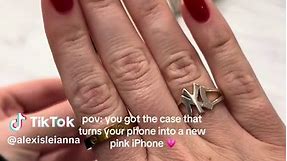 Pink iPhone dooop 💗 Case also comes in a bunch of other colors #pinktok #iphonecase #pinkiphonecase #pink #pinkiphone #phoneaccessories #tiktokshopfinds