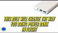 Are Power Banks Allowed On Plane ? Power Bank Flight Rules 2024