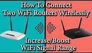✓ How to Connect Two Routers on one Home Network Wireless 2018