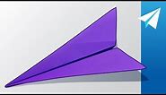 FLIES OVER 100 FEET! — Amazing Dart Paper Airplane | How to Make Stingray, Designed by Origamics