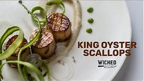 King Oyster Mushroom "Scallops" | Wicked Vegan Chefs