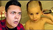 what did this child do to his hair?!? (Reacting To Memes)